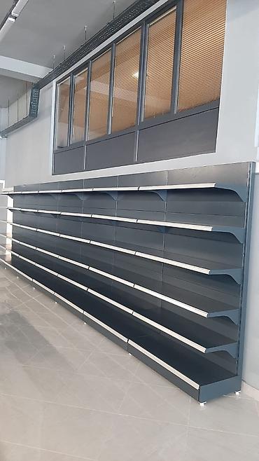 Оборудование для магазинов: Vitrin polkalar istehsalı✔️ Tək və iki tərəfli model✔️ Fabrika — 4