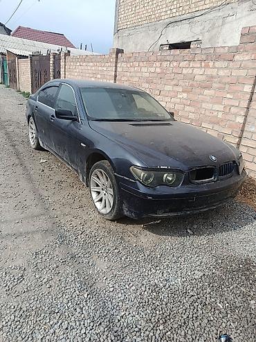 bmw 2002: BMW 7 series: 2002 г., 4.4 л, Автомат, Бензин, Седан — 1