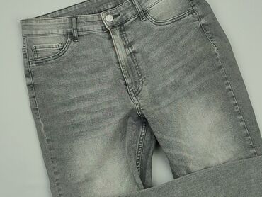 bardzo szerokie jeansy: Jeansy, Denim Co, M, stan - Dobry