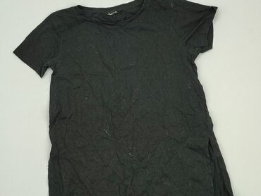 czarne t shirty z koronką: T-shirt, House, S, stan - Dobry