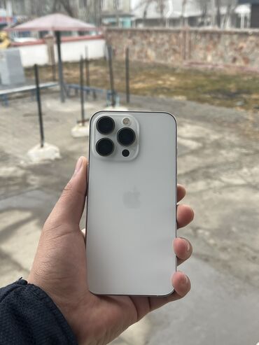 iphone 14 pro max рассрочка: IPhone 13 Pro, Б/у, 256 ГБ, White Titanium, 85 %