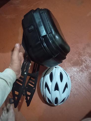 Velosiped aksesuarları: Velosiped dəsti: “S-Works” üslublu ventilyasiyalı kask + arxa baqaj — 9