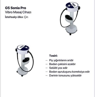 Аппараты для похудения: G-5 Pro vibro masaj cihazı. Çox az işlənib. Dəyərindən ucuz satılır