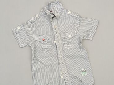 koszula w ognie: Shirt 5-6 years, condition - Very good, pattern - Striped, color - Light blue