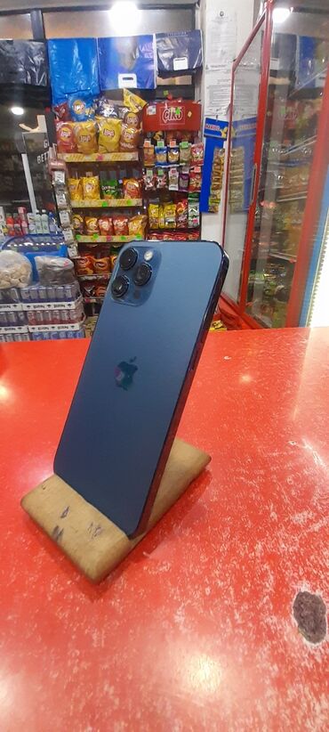 Apple iPhone: IPhone 12 Pro Max, 256 GB, Sierra Blue, Face ID — 6