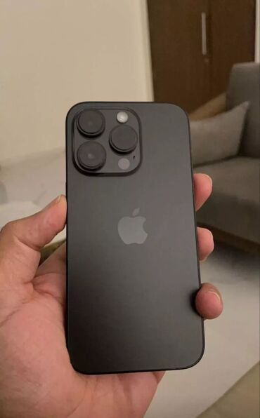 iphone 14 рассрочка: IPhone 14 Pro, Колдонулган, 256 ГБ, Jet Black, Коргоочу айнек, Каптама, Кабель, 85 %