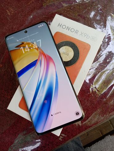 Honor: Honor X9b, 256 GB, rəng - Qara, İki sim kartlı, Sənədlərlə