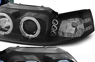 CRNI ANGEL EYES FAROVI SA LED FORD MUSTANG (4) | Crni tuning