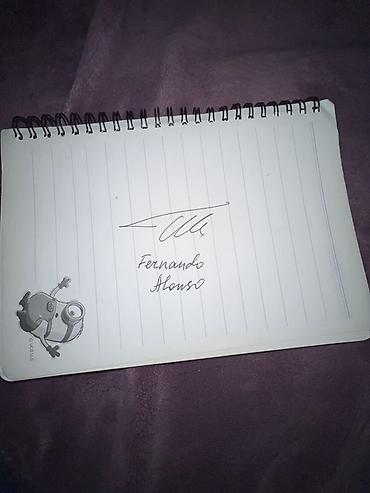 is dəftəri: Ariqinal imza formula 1 isak hacar Fernando alonse inanmiyan yasin dm — 2