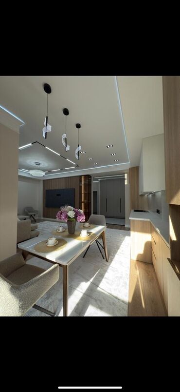всвязи с переездом: 3 комнаты, 65 м², Элитка, 11 этаж, Дизайнерский ремонт