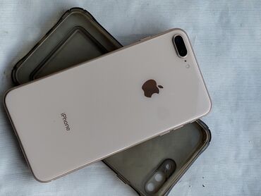 плата айфон 11: IPhone 8 Plus, Б/у, 256 ГБ, Золотой, Защитное стекло, Кабель, Чехол, 77 %