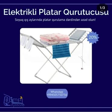 Quruducular: Yenilikçi Elektrikli Paltar Asqısı ilə Sürətli və Keyfiyətli Qurulama!