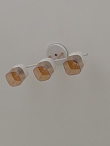 İşıqlandırma: Çılçıraq, 3 lampa, Metal — 1