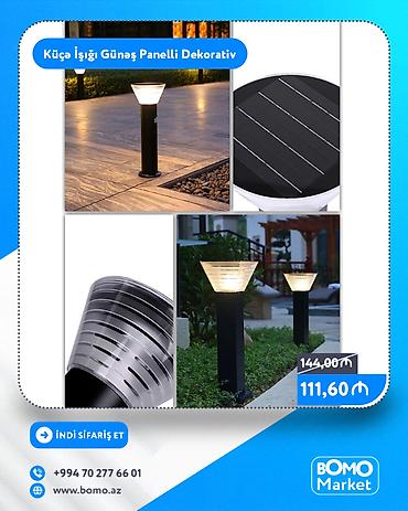 sensorlu lampa: Yeni, Günəş lampası, Zəmanətsiz — 1