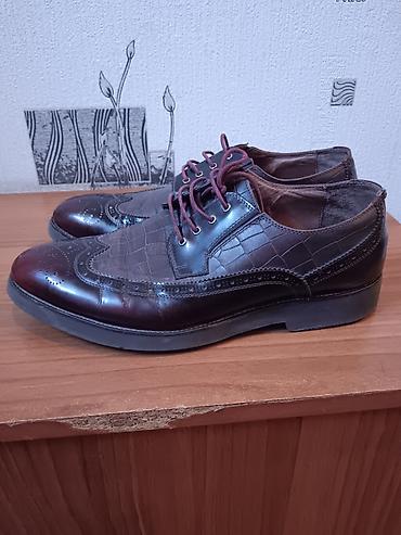Туфли: Kişi dəbli klassik ayaqqabıları - Model: broq (wingtip) üslubunda — 3
