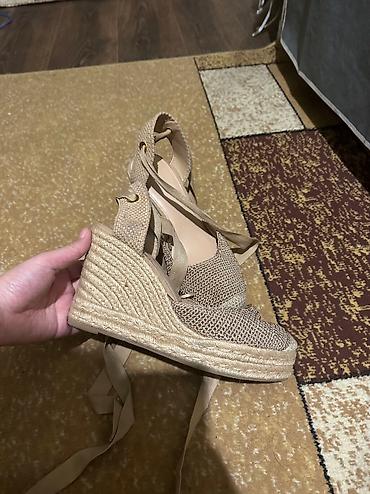 foot patch: Туфли, 40, Zara, Новый, цвет - Бежевый, Самовывоз — 4