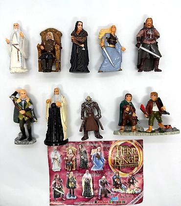 at figurları: Yüzüklerin efendisi - Kinder Surprise Məhsul: “The Lord of the Rings” — 1