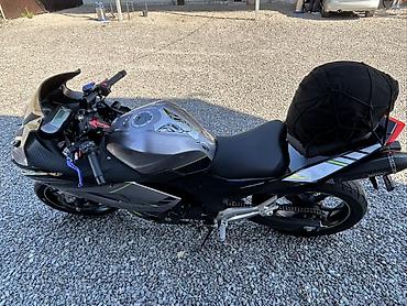 500 сил: Спортбайк Kawasaki, 400 куб. см, Бензин, Взрослый, Б/у — 2