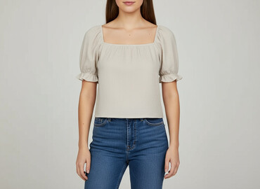 msgm t shirty: H&M, Жіноча блуза, розмір M