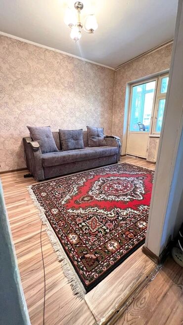 квартира сары озон: 1 бөлмө, 22 кв. м, Жеке план, 2 кабат, Косметикалык ремонт