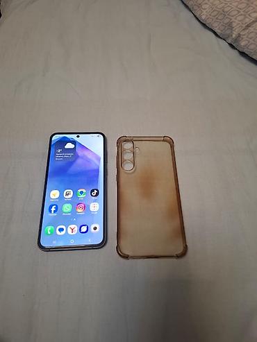 Samsung: Samsung Galaxy A55, Б/у, 256 ГБ, цвет - Черный — 6