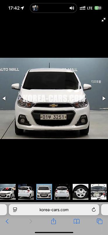 Chevrolet: Chevrolet Spark: 2017 г., 1 л, Вариатор, Бензин, Хэтчбэк — 14