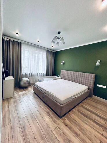 купить квартиру в бишкеке от застройщика: 2 комнаты, 75 м², 107 серия, 8 этаж, Дизайнерский ремонт