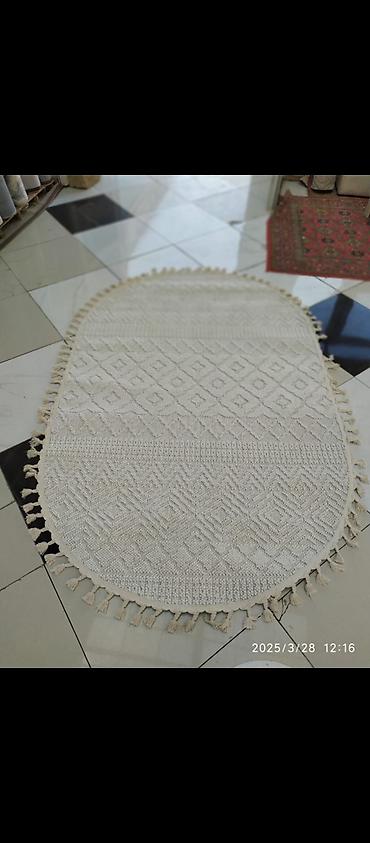 Текстиль: Oval Skandinaviya kilimi kolleksiyası - Forma: oval - Üslub: boho və — 8