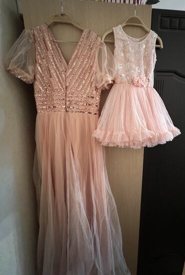 Gündəlik donlar: Qadın geyimləri – bir neçə model - Ağ üzərində mavi naxışlı dəst — 10