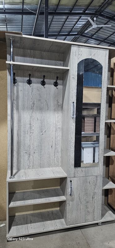 Шкафы-прихожие: Шкаф-прихожая, Новый, С зеркалом, ЛДСП at lalafo.kg — 5 Шкафы-прихожие: Шкаф-прихожая, Новый, С зеркалом, ЛДСП — 5