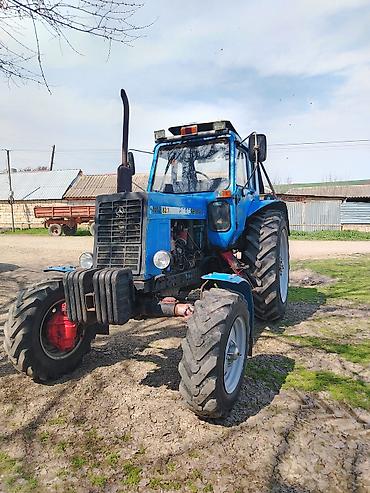 Traktorlar: MTZ 82.1 “Belarus” traktor - Rəng: mavi, kabinalı - Ön təkər ölçüsü — 9
