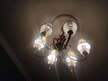 isti doseme: Led Çılçıraq, 4 və daha çox lampa, Metal — 2
