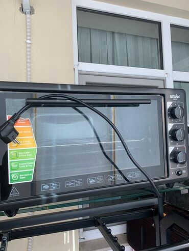 mini modem wifi: Духовка Simfer, Электрическая, цвет - Серый, Отдельностоящая, Новый