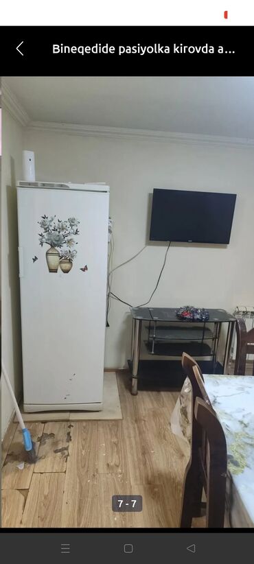 azadlıqda kiraye evler: 80 kv. m, 2 otaqlı, Kombi, Qaz, İşıq