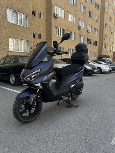 руль для скутера: Макси скутер Yamaha, 150 куб. см, Бензин, Жаңы