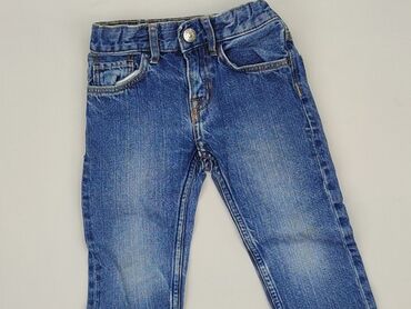 spodnie jeans chlopiece: Spodnie jeansowe, 1.5-2 lat, 92, stan - Bardzo dobry