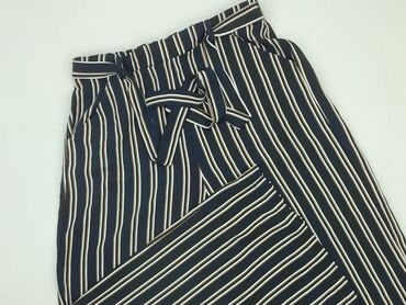 białe dzianinowe spodnie: Material trousers, M (EU 38), condition - Very good