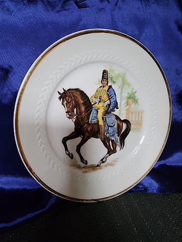 forma ideale predsoblja: Tanjir za na zid 1940g+ Bavaria Tirschenreith porcelan. Tanjir — 4