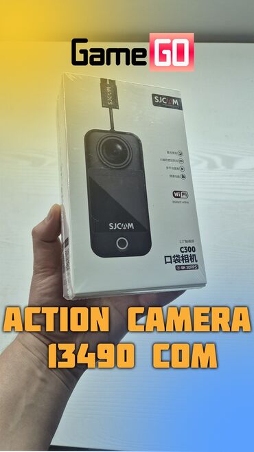 Видеокамеры: Action Camera SJCam C300 - полный комплект. Новая, запечатанная. 13490