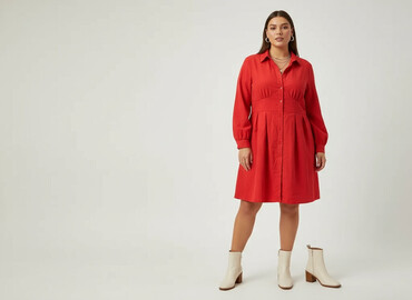 sukienka do figury jabłko: Shein Curve, Sukienka damska, rozmiar XL