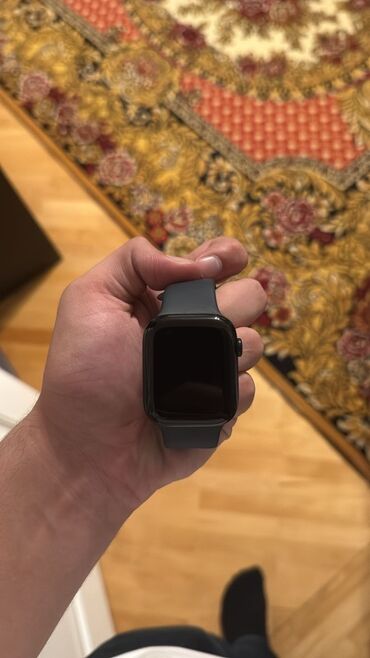 ekran satisi: Smart saat, Apple, Sensor ekran, rəng - Qara