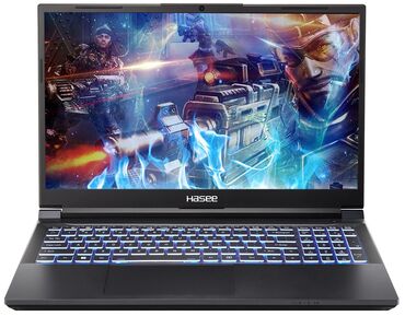 Ноутбуки: Ноутбук, Hasee, 16 ГБ ОЗУ, Intel Core i7, 15.6 ", Б/у, Игровой, память NVMe SSD