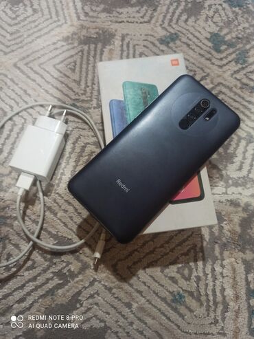 акустические системы xiaomi мощные: Xiaomi, Redmi 9, Б/у, 32 ГБ, цвет - Серый, 2 SIM