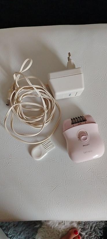 polovan ipad: PHILIPS EPILATOR, sa adapterom i četkicom za čišćenje, korišćen ali — 4