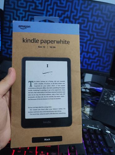 Kompüter ehtiyyat hissələri: Kindle Paperwhite 12-ci Nəsil (2024) — Yeni model 📚 Oxumağı sevənlər