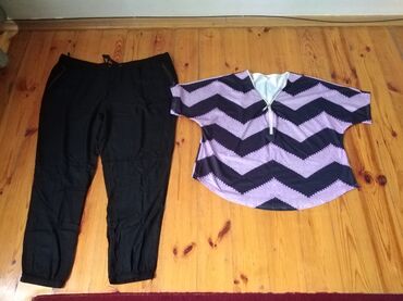 Ev geyimləri, pijamalar: 50 razmer boyukbeden paltarlar biri 5manat — 5