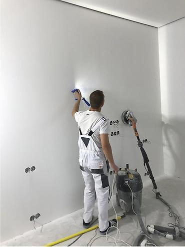 Покраска: Покраска стен и потолков краскопультом - Профессиональное нанесение — 4