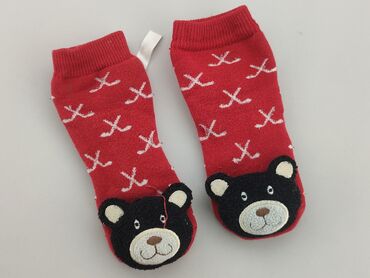 czerwone skarpety frotte: Socks, condition - Good