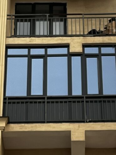 перил: Буюртмага алюминий терезелер, Балкон