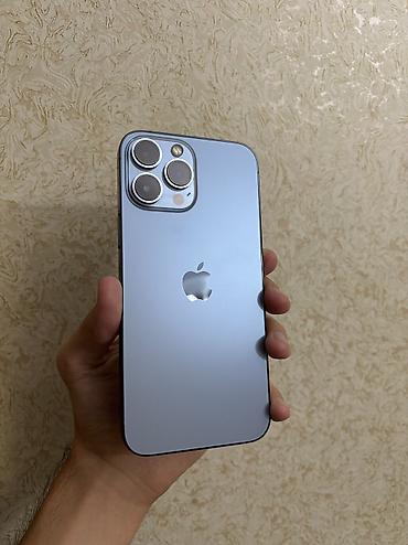 mac utu feni: IPhone 13 Pro Max, 128 GB, Göy, Face ID — 3
